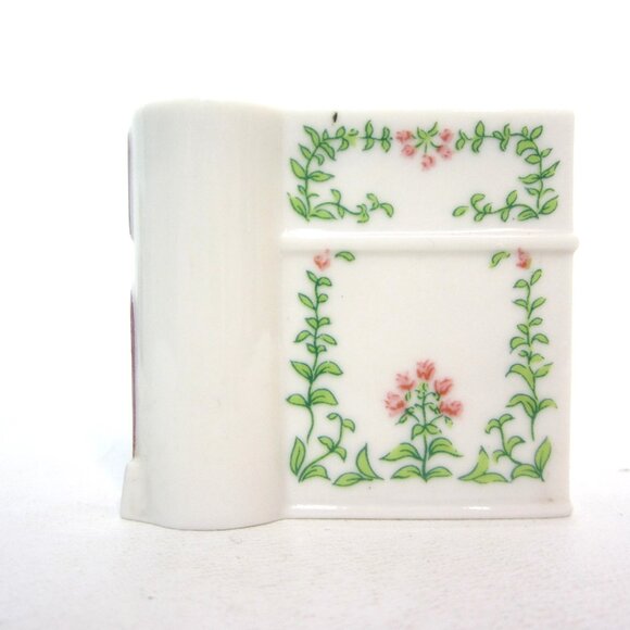 Lenox Spice Village Oregano BOTTOM ONLY Spice Jar Lid Cottage House Ceramic - Picture 2 of 6